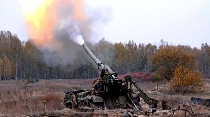 Украинские военные приняли за тяжелое вооружение палки