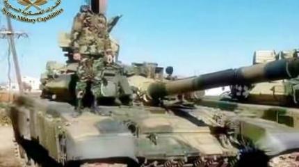 Сирийская армия получила партию российских танков Т-90А Сирийская армия получила партию российских танков Т-90А