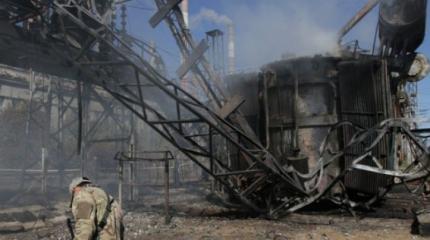Минометный обстрел со стороны ВСУ повредил ЛЭП в Веселой Горе Минометный обстрел со стороны ВСУ повредил ЛЭП в Веселой Горе