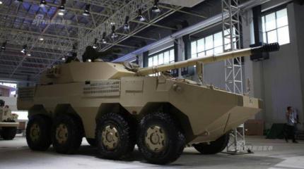 105 мм колёсная противотанковая САУ ST-1. Китай 105 мм колёсная противотанковая САУ ST-1. Китай