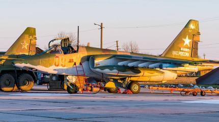 Источник: Помимо Су-35С в Беларусь перебрасывают штурмовики Су-25СМ