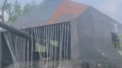 На танки ВСУ начали устанавливать "царь-мангалы" На танки ВСУ начали устанавливать "царь-мангалы"