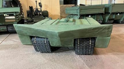 Плавающий робототехнический комплекс "Омич-Водомет" создали в России