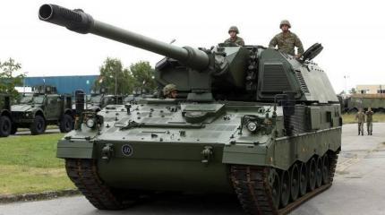 Хорватия получила первые самоходные гаубицы PzH 2000 Хорватия получила первые самоходные гаубицы PzH 2000
