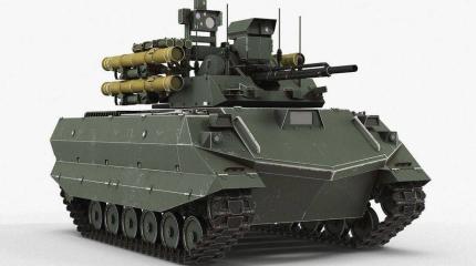 Российская армия получит первую партию серийных роботов «Уран-9»