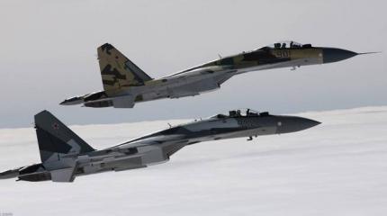 Новейшие истребители Су-30СМ в Крыму впервые выполнили практическое бомбометание Новейшие истребители Су-30СМ в Крыму впервые выполнили практическое бомбометание