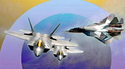 Если ПАК ФА и американский F-22 встретятся в воздухе Если ПАК ФА и американский F-22 встретятся в воздухе