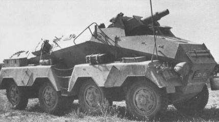 Тяжелые броневики семейства Sd.Kfz. 231 8-Rad