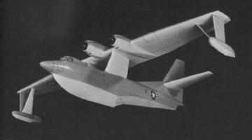Проект патрульной и противолодочной летающей лодки Convair P6Y. США