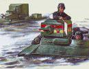 Первый серийный плавающий танк Т-37А Первый серийный плавающий танк Т-37А