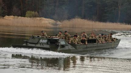 Подготовка мобилизованных солдат ВСУ