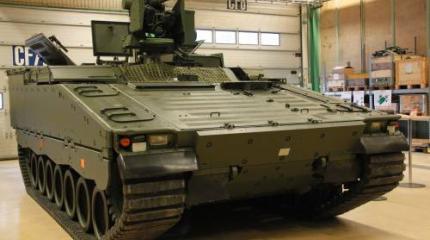 Норвежская армия получила первую многофункциональную боевую машину CV9030N