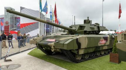 NI сравнил живучесть T-14 «Армата» и М1 Abrams