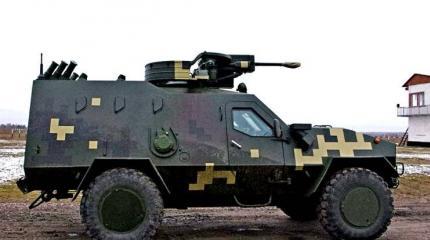 Украинцы установили на «Дозор-Б» авиационную пушку ГШ-23 Украинцы установили на «Дозор-Б» авиационную пушку ГШ-23
