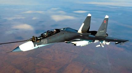 Тройка истребителей Су-30СМ переброшена в Крым Тройка истребителей Су-30СМ переброшена в Крым
