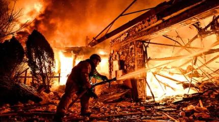 Ночной удар по Львову: От 3-этажного здания СБУ остались руины