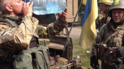 Бойцы 32 блокпоста: у нас не было ничего, воду давали ополченцы Бойцы 32 блокпоста: у нас не было ничего, воду давали ополченцы