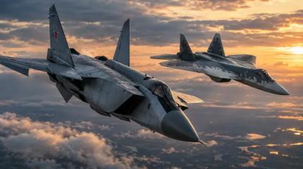 Су-57 проиграл МиГ-31 главное: неожиданное сравнение двух легенд авиации
