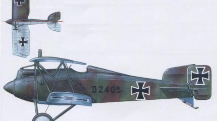 Опытный истребитель Friedrichshafen FF.46 (D.I). Германия Опытный истребитель Friedrichshafen FF.46 (D.I). Германия