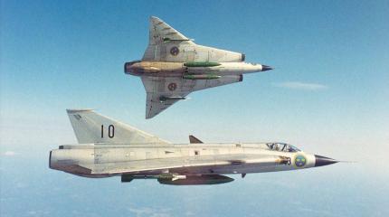 Шведский дракон. SAAB 35 Draken Шведский дракон. SAAB 35 Draken