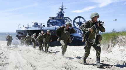 В Калининградскую область пришла военная техника из Китая