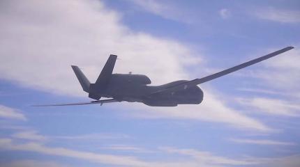 Американский разведчик RQ-4 Global Hawk подал сигнал бедствия возле Крыма