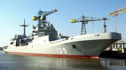 Подробности испытаний большого десантного корабля «Иван Грен» Подробности испытаний большого десантного корабля «Иван Грен»