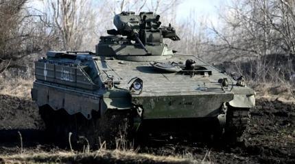 Немецкие БМП Marder 1A3 раскидали по семи частям ВСУ