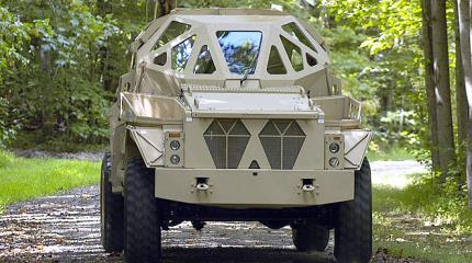 Опытный бронеавтомобиль Ultra принявший участие в конкурсе на замену HMMWV