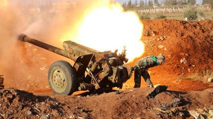 Бои и взятие Хаяна под Пальмирой сирийской армией попали на видео