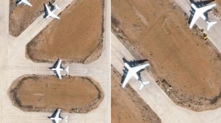Напряженный траффик в Дамаске: 6 российских Ил-76, 2 иранских С-130 и Ан-74 Напряженный траффик в Дамаске: 6 российских Ил-76, 2 иранских С-130 и Ан-74