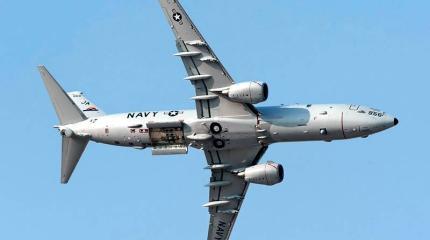 Самолет США P-8A Poseidon  шпионил вблизи российских баз в Сирии