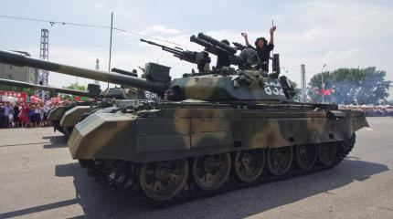 В КНДР показали новейший танк «Чонма-216» с копией российского вооружения