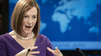 Псаки: США не получали от Украины запрос на ввод миротворцев Псаки: США не получали от Украины запрос на ввод миротворцев