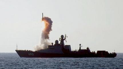 Корабли с «Калибрами» начали учения в Каспийском море Корабли с «Калибрами» начали учения в Каспийском море