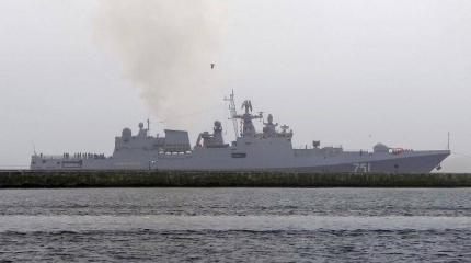 Фрегат "Адмирал Эссен" в море Фрегат "Адмирал Эссен" в море