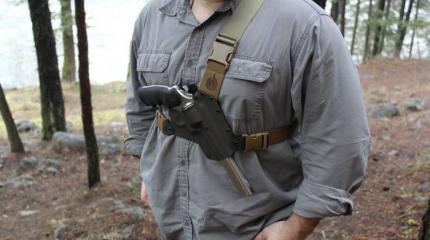 Нагрудная кобура Kenai от компании GunfightersINC Нагрудная кобура Kenai от компании GunfightersINC