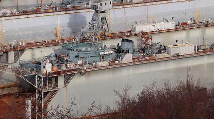 Военачальник пойдёт под суд за фиктивный ремонт корабля Черноморского флота