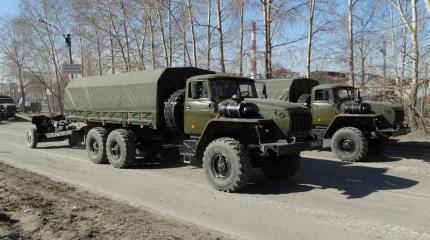 Репетиция Парада Победы в Екатеринбурге. Урал-4320-0811-31 Репетиция Парада Победы в Екатеринбурге. Урал-4320-0811-31