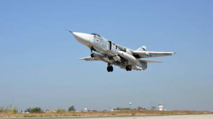 Боевые вылеты с аэродрома «Хмеймим» самолетов из состава авиагруппы ВКС РФ