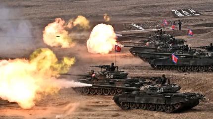 Современные северокорейские танки являются достаточно грозной силой Современные северокорейские танки являются достаточно грозной силой