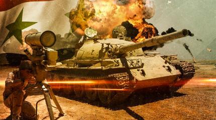 Сирийцы засняли танковый штурм под прикрытием ПТРК «Корнет» в Алеппо Сирийцы засняли танковый штурм под прикрытием ПТРК «Корнет» в Алеппо