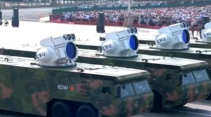 Мобильные боевые лазеры LY-I большой мощности показали на параде в Пекине