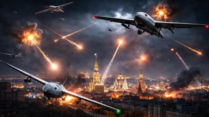 Сотни БПЛА над Москвой — только начало: эксперт раскрыл реальную цель атак