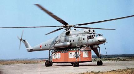 Ми-10: первый «летающий кран» Ми-10: первый «летающий кран»