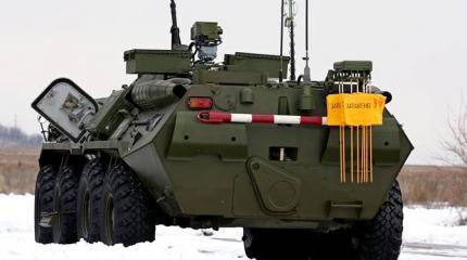 На российскую базу в Армении поступили машины химразведки РХМ-6