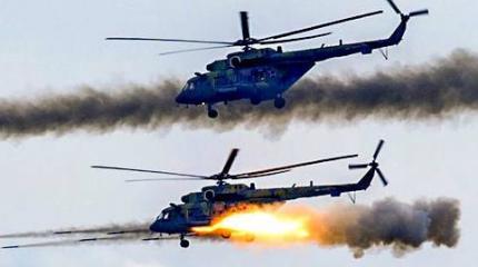 Боевой вертолет чуть не уничтожил дом Порошенко под Киевом Боевой вертолет чуть не уничтожил дом Порошенко под Киевом