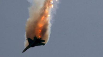 Боевики сбили самолет сирийских ВВС Боевики сбили самолет сирийских ВВС