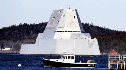 Финиш суперэсминца Zumwalt: ВМС США несут небоевые потери