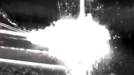 Сверхточный удар "Торнадо-С" по наводке SuperCam S350 показали на видео